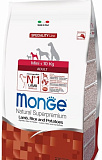 Monge Dog Speciality Mini для взрослых собак мелких пород ягн/рис/карт 800 г 70011532