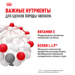 Royal Canin (Роял Канин) Корм сухой для щенков породы Чихуахуа паппи 1,5 кг
