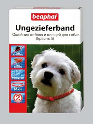 Беафар ошейник для собак (красный) 65 см 12612/290006