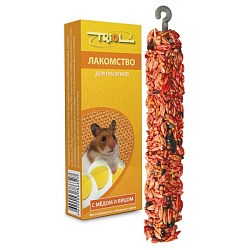 Триол (Triol) лакомство для грызунов с медом и яйцом 3 шт