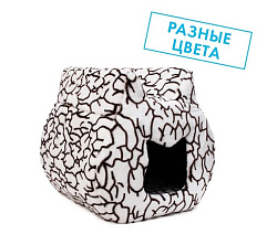 ДОМ-КОШКА мех 38*40*40 Rich Breed ДМС-8 микс