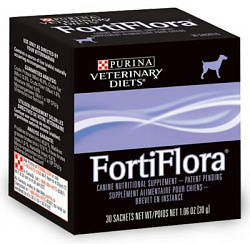 Кормовая добавка для собак Fortiflora 1 г (30) Пурина 12274760
