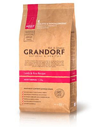 Grandorf Ягненок с рисом для взрослых собак средних пород 1 кг