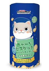 CATTYMAN Молочные бисквиты на основе кошачьей мяты для чистки зубов. Для кошек, 60 г