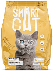 Smart Cat (Смарт Кэт) Сухой корм для котят с цыпленком Развесной.