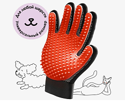 Перчатка для вычесывания шерсти животных, Muzzle