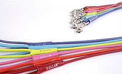 Поводок Collar Glamour круглый 10 мм*183 см синий 34402