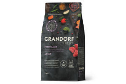 GRANDORF (Грандорф) Fresh корм для кошек Свежее мясо ягненка с бататом 400 г