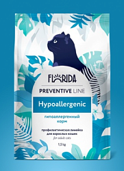Florida Cat Hypoallergenic сухой корм для кошек "Гипоаллергенный" 1,5 кг