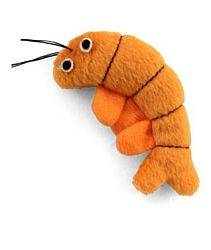 Игрушка для кошек "Креветка" 80 мм 22141015 Triol