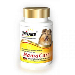 Unitabs MamaCare с Q10 для беременных и кормящих собак 100 таб.