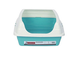 Туалет для кошек с бортиком MANSURA 49x39x18 см M-PETS