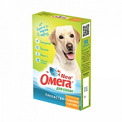 Омега Neo для собак глюкозамин - коллаген 90 табл. Здоровые суставы