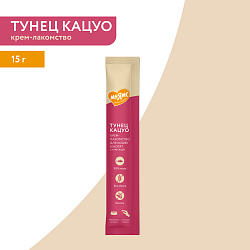 Мнямс Крем-лакомство для кошек с тунцом Кацуо 15 г 1 штука