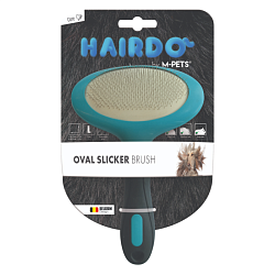 Щетка-сликер (пуходерка) Slicker Brush OVAL, овальная, размер L, 12,5х19,5 см M-PETS
