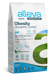 Alleva (Аллева) сухой корм для кошек Обесити при ожирении 1,5 кг