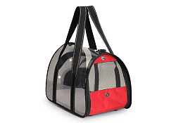 Сумка-переноска прозрачная, 48x29x29 см, красная Camon 13147