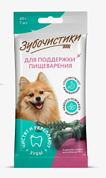 Зубочистики Мятные для собак мелких пород до 10 кг 60 г