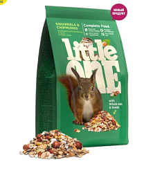 LITTLE ONE корм для белок и бурундуков 400 г
