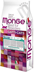 Monge Cat Sensitive сухой корм для кошек с чувствительным пищеварением 10 кг 70004831