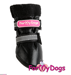 FOR MY DOG Сапоги зимние черные ц/кр FMD690-2021