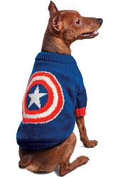 Свитер для животных Marvel Капитан Америка L, размер 35см, Triol-Disney