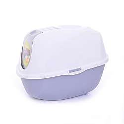 Туалет закрытый Smart Cat светло-серый. 54*40*41 см 14С370330 Moderna