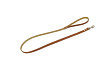 Поводок кожанный ECO "Друг" 15мм*120см простроченный (нат. кожа) коричневый 22115кор