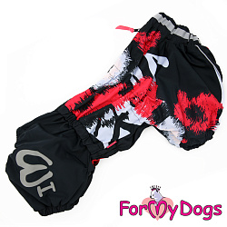 FOR MY DOG Комбинезон черный для мальчиков (К43) FW748-2019 М