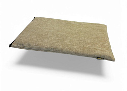 Матрас для средних собак двухсторонний Прованс рогожка, цвет песочный размер 76х48 см Pride