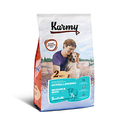 KARMY Гипоаллерген. Медиум и Макси ягненок для собак средних и крупных пород 2 кг 7043