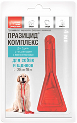 Празицид-комплекс (для собак и щенков от 20 до 40 кг), 1*4 мл (Апиценна)