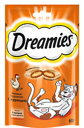 Dreamies с курицей 60 г 10140150