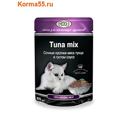 PETTRIC Cat Original Taste-100% консервы для взрослых кошек Тунец в соусе 70 г 7480