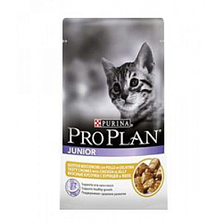 PROPLAN CAT JUNIOR д/котят кусочки говядины в соусе, 85 г