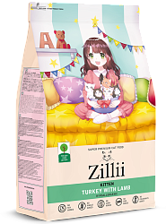 ZILLII (Зилли) Kitten сухой корм для котят с индейкой и ягненком, 400 г