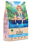 ZILLII Light/Sterilized Cat Сухой корм для взрослых кошек с избыт.весом,стерилиз. 2кг Бел.рыб/Лосось