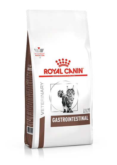 Royal Canin (Роял Канин) Gastrointestinal Корм сухой диетический для взрослых кошек при расстройствах пищеварения, 2 кг