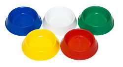 Миска пластиковая для котят "Вака" в ассортименте