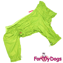 FOR MY DOGS Дождевик зеленый для мальчиков A0