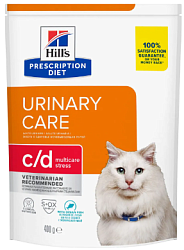 Hill's (Хиллс) вет.диета C/D Urinary Stress для кошек "Профилактика МКБ" рыбой 1,5 кг 606770