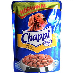 Chappi 100 гр пауч мясное изобилие