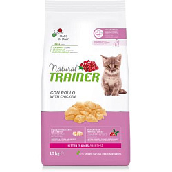 Trainer Natural Kitten сухой корм для котят от 1 до 6 мес. 300 г 010/230443