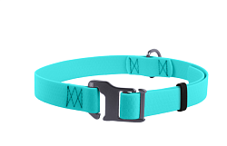 Ошейник WAUDOG Waterproof светящ, пряжка крючок (ширина 25 мм, длина 25-70 см) 2718