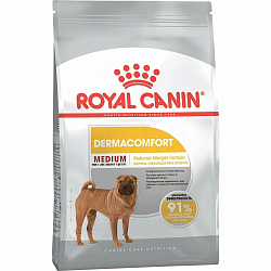 Royal Canin (Роял Канин) Медиум Дермакомфорт для собак средних размеров 10 кг