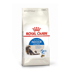 Royal Canin (Роял Канин)Индор Лонг Хэйр Корм сухой для длинношерстных кошек,живущих в помещении 400 