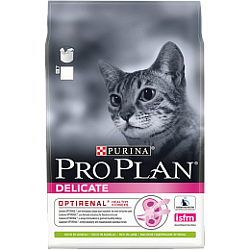 PROPLAN CAT DELIKATE  при чув. кожи и пищ. ягненок, 400 г 12372563