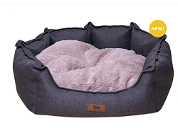 Лежанка "Бруно" LM 00104-2 (Размер M (70x60x25 cм) LION