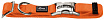 Hunter ошейник для собак  ALU-Strong S (30-45см) нейлон с метал застежкой оранжевый 43966