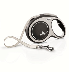 FLEXI Рулетка NEW COMFORT L  ремень 8 м до 50 кг черный  62301 F